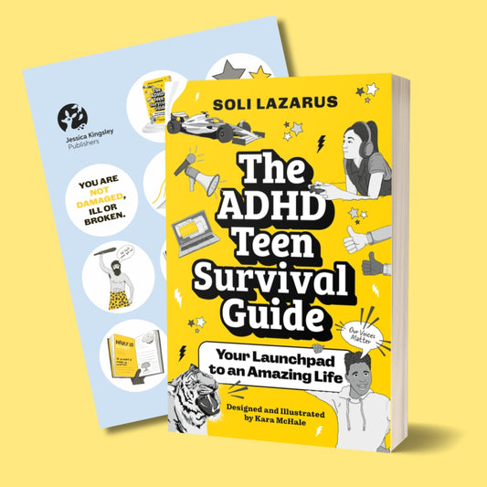 The ADHD Teen Survival Guide + Free Stickers!