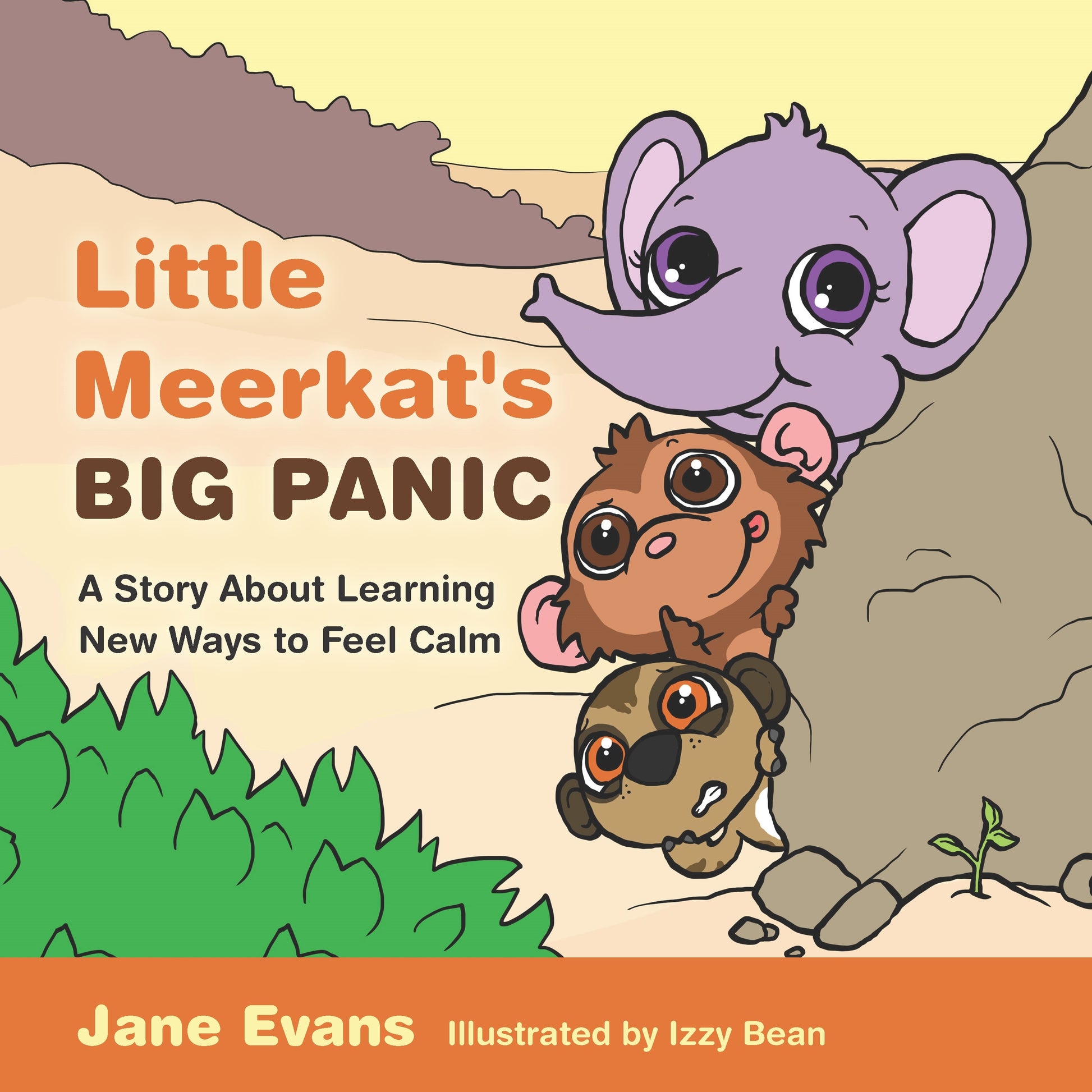 Little Meerkat's Big Panic by Jane Evans, Izzy Bean