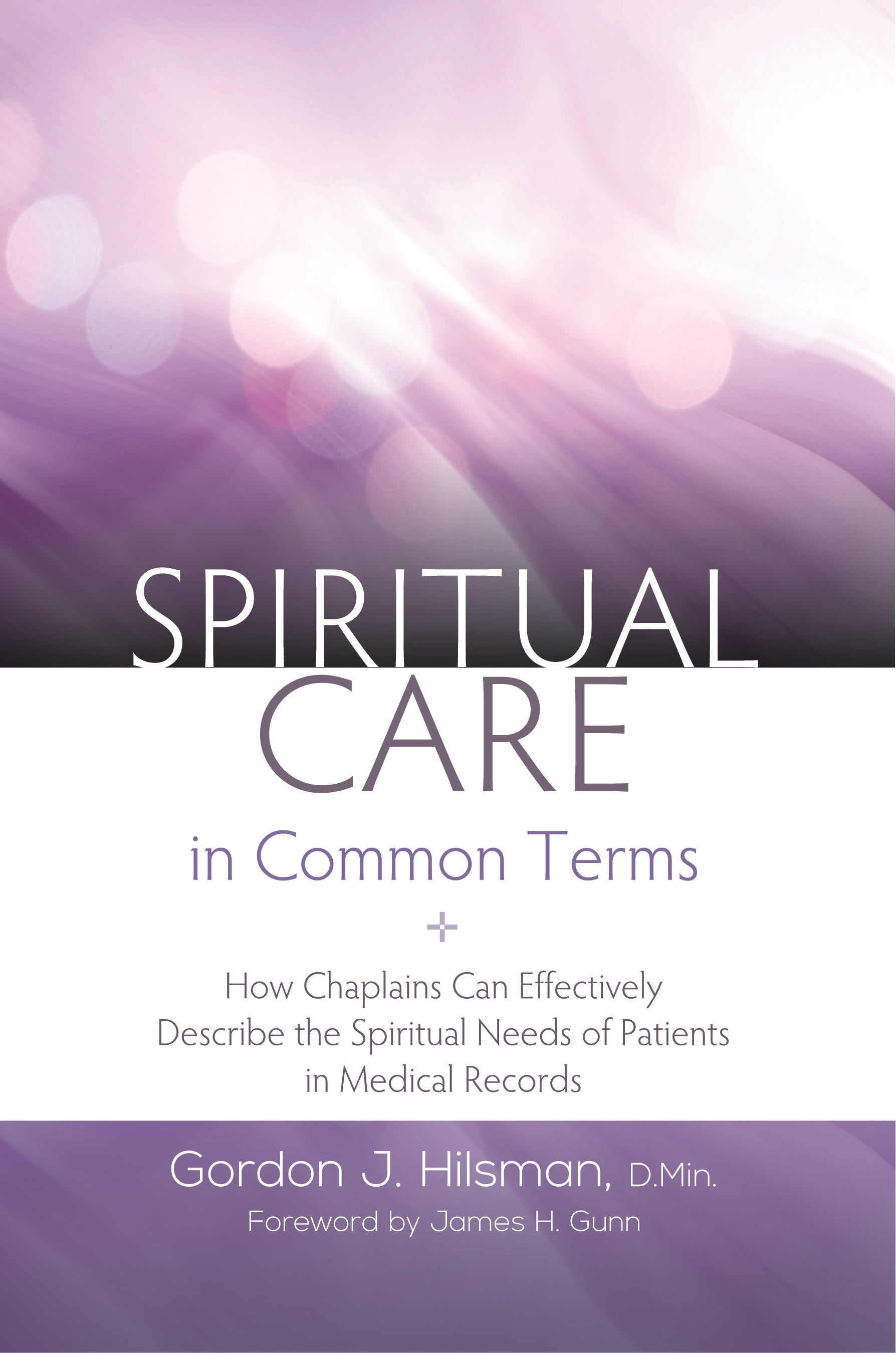Spiritual Care in Common Terms by Gordon J. Hilsman, D.Min, James H. Gunn